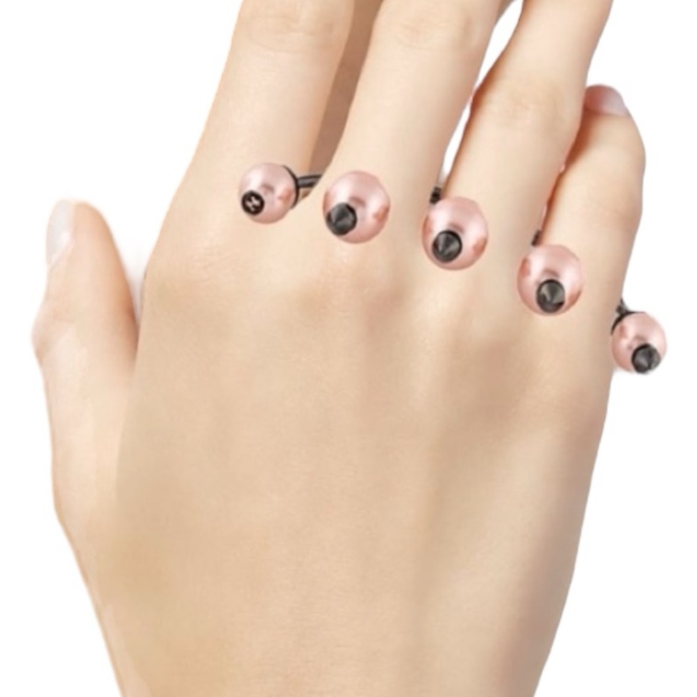 GUCCI RARE Pearl Multi-Finger Cocktail Ring